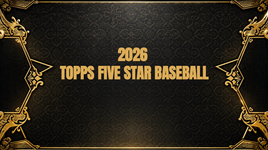  2026 Topps Five Star Baseball Hobby 3-Box Case