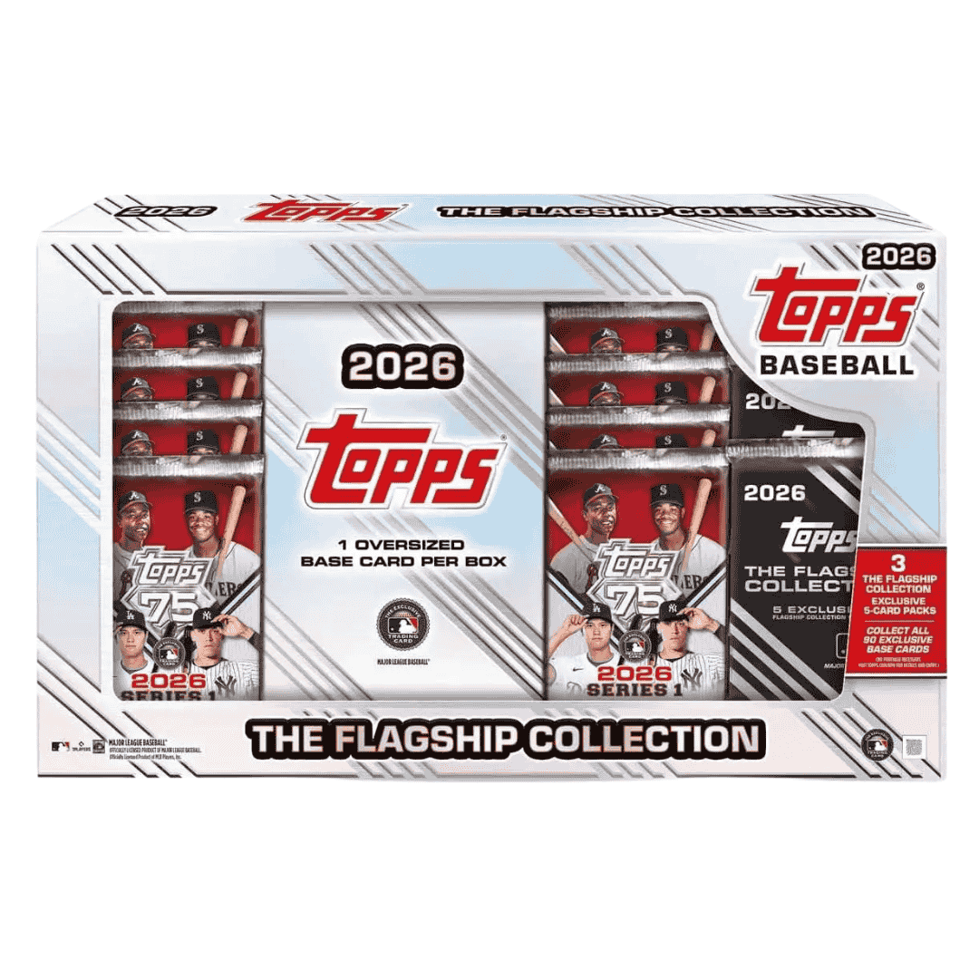 2026 Topps Flagship Collection Baseball Trading Card SUPER BOX