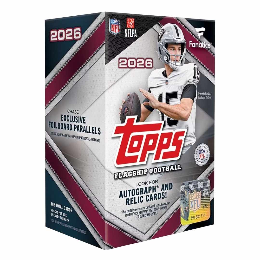 2026 Topps Football Fanatics Blaster Box