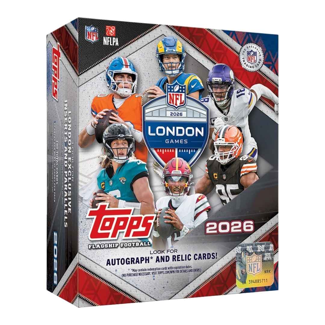 2026 Topps Football London Games Mega Box
