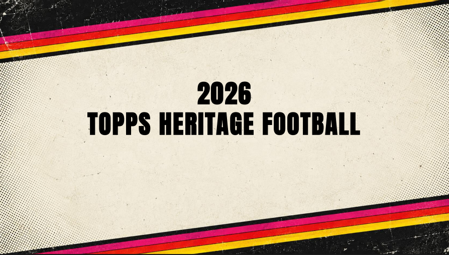 2026 Topps Heritage Football Hobby Box