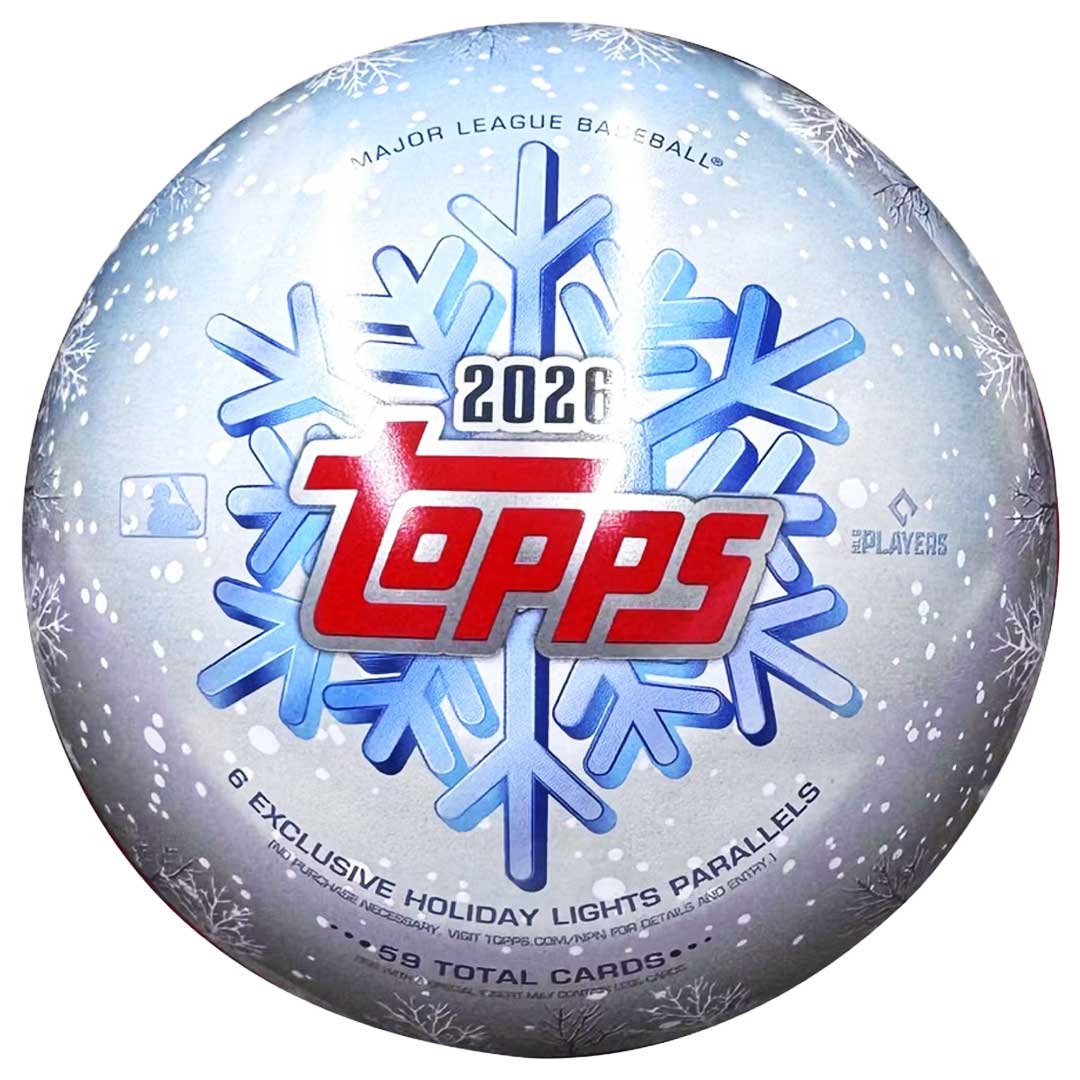 2026 Topps Holiday Baseball Retail Collector Tin Release Date Checklist ...
