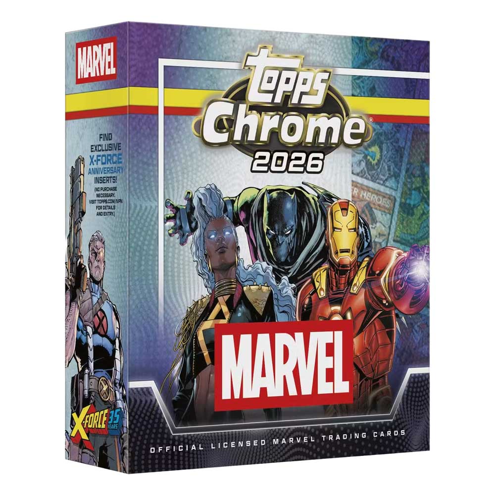 2026 Topps Marvel Comics Chrome Mega Box