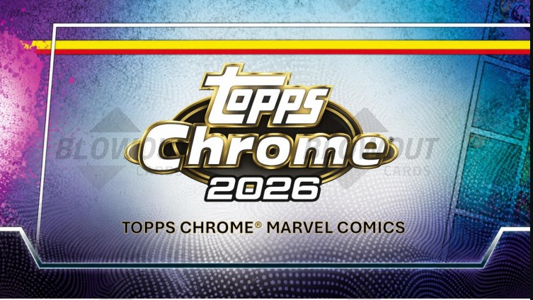 2026 Topps Marvel Comics Chrome Sapphire Hobby 10-Box Case