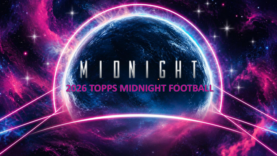  2026 Topps Midnight Football Hobby 8-Box Case