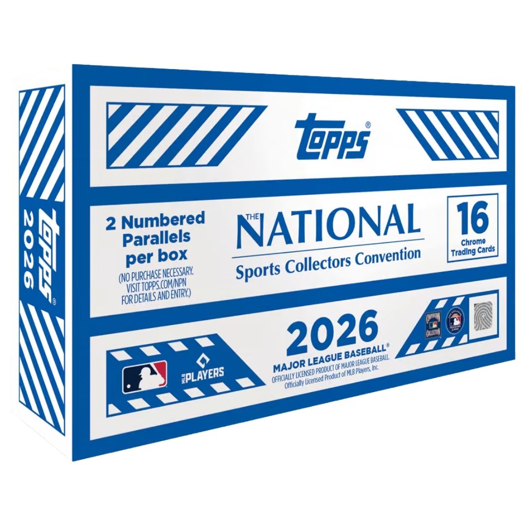 2026 Topps National Sports Collectors Convention NSCC MLB Baseball Collection Box