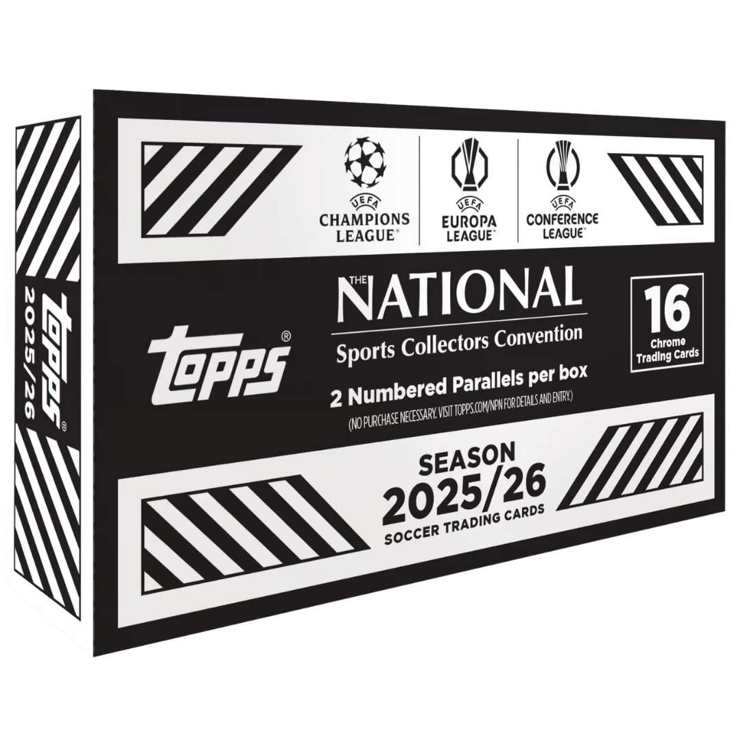 2026 Topps National Sports Collectors Convention NSCC UEFA Soccer Collection Box
