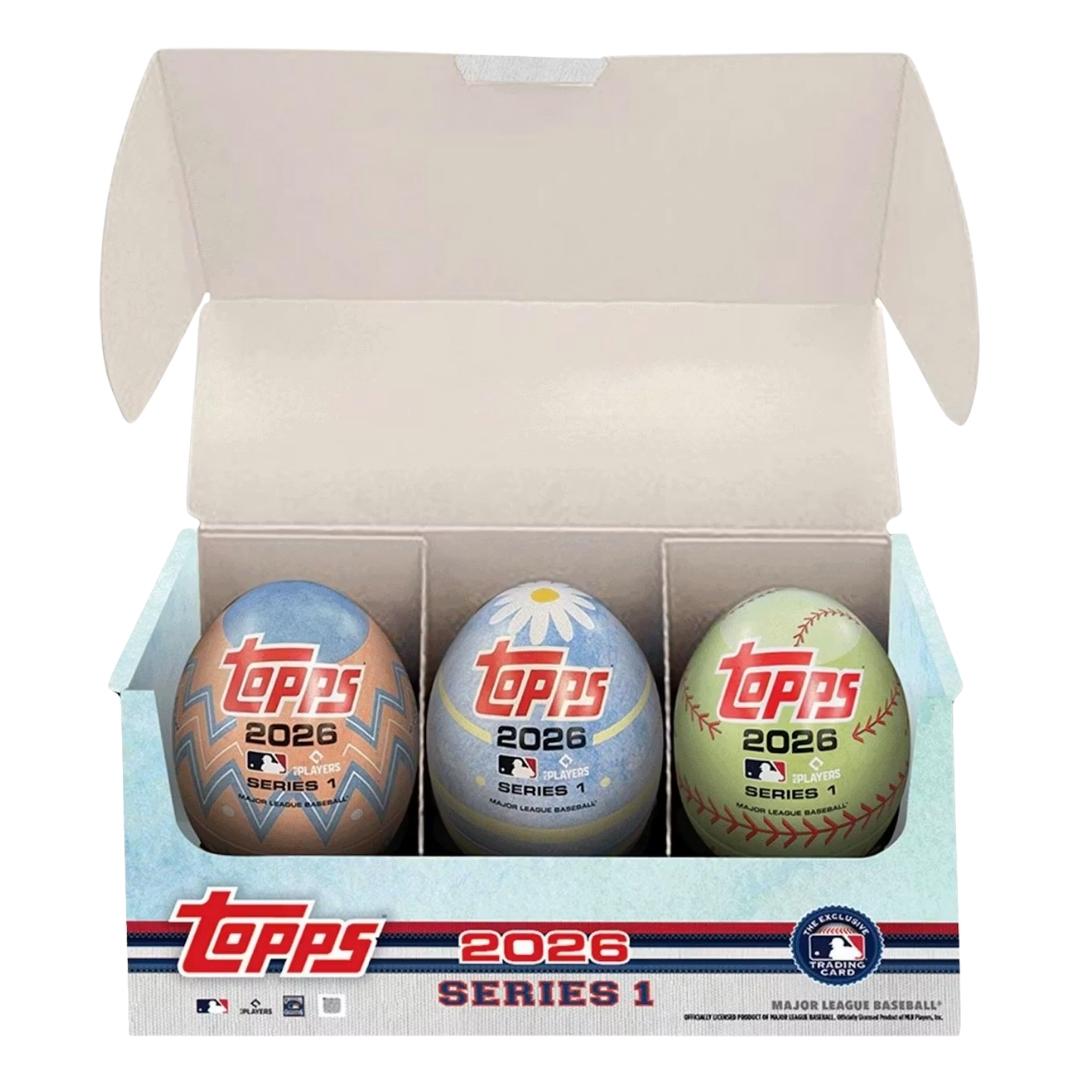 2026 Topps Series 1 Baseball 3-Tin Box