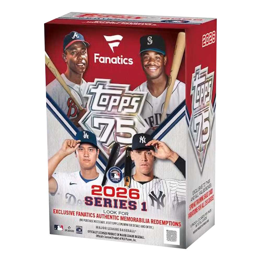 2026 Topps Series 1 Baseball Fanatics Blaster Box