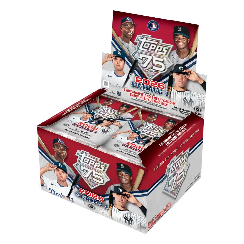 2026 Topps Series 1 Baseball Hobby Jumbo Box (Slightly Damaged)