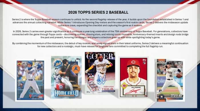 2026 Topps Series 2 Baseball Mega Pack