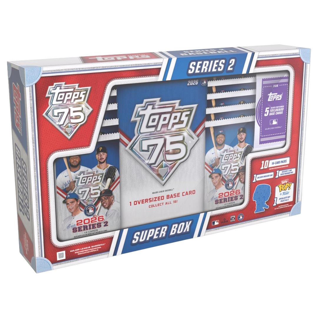 2026 Topps Series 2 Baseball Super Box (Funko Bitty Pop)
