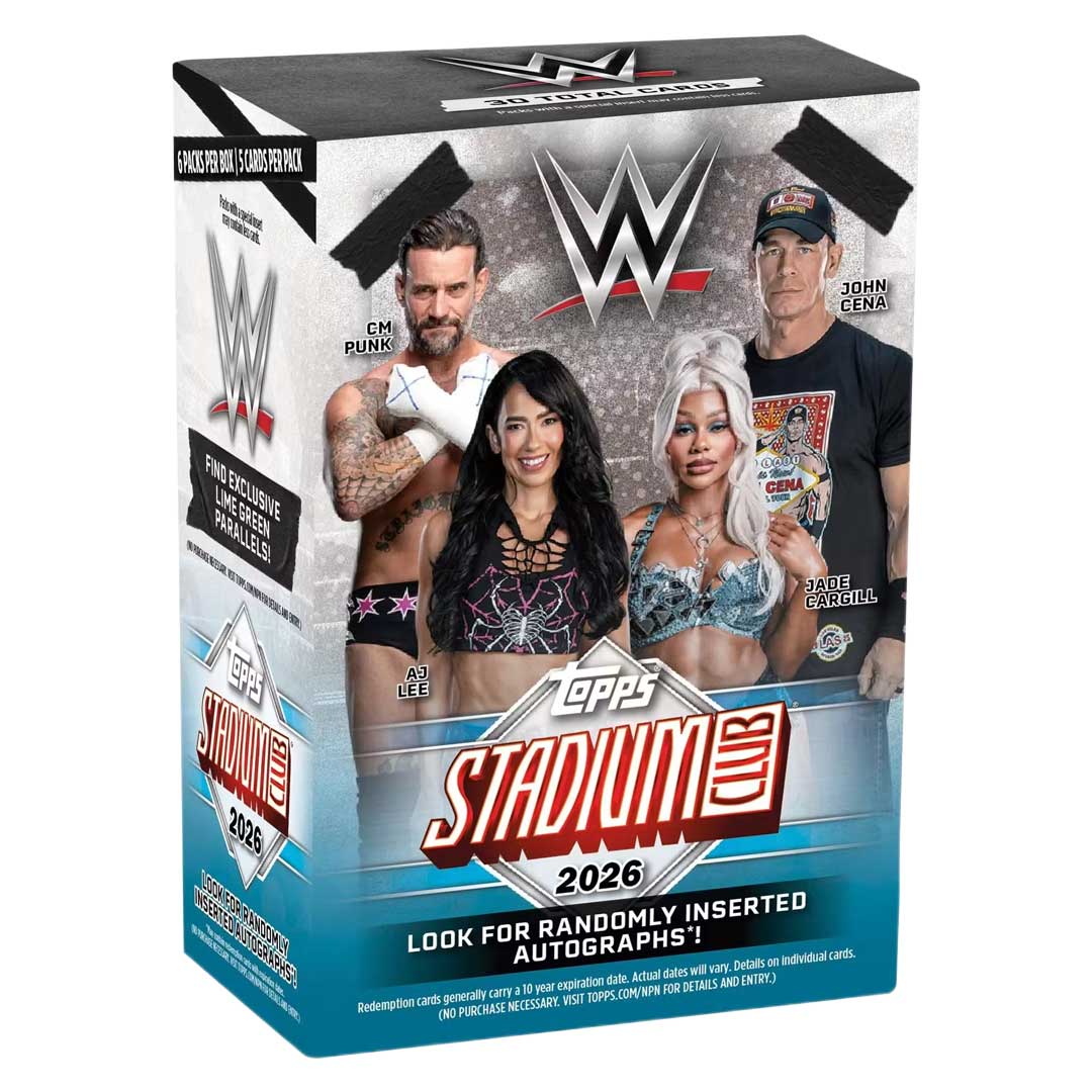 2026 Topps Stadium Club WWE Wrestling Blaster Box