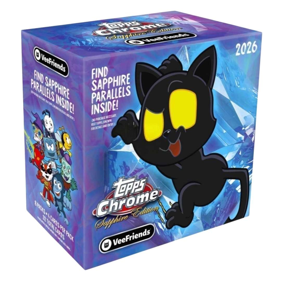 2026 Topps VeeFriends Chrome Sapphire Edition Box