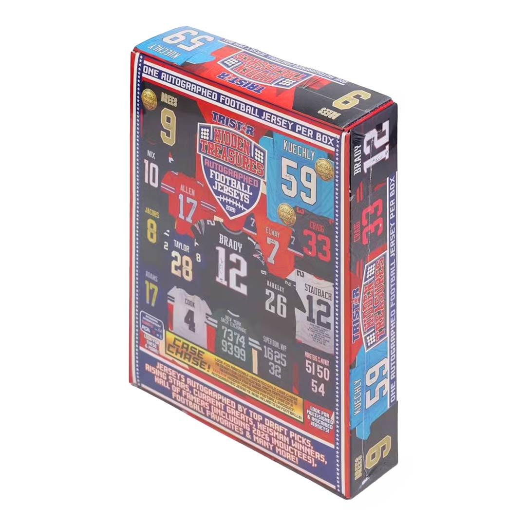 2026 Tristar Hidden Treasures Autographed Football Jerseys Edition Box
