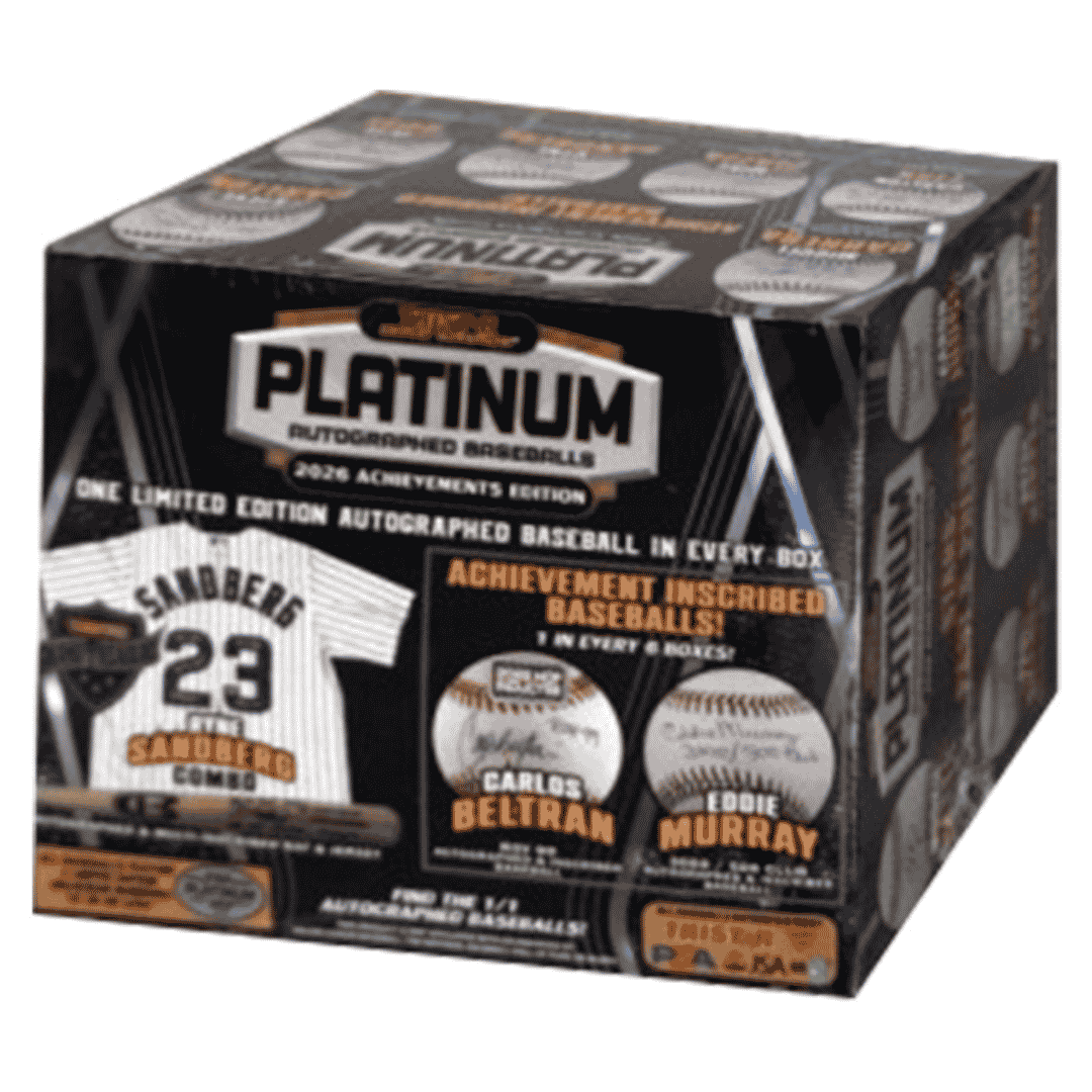 2026 Tristar Hidden Treasures Platinum Autographed Baseball Achievements Edition Box