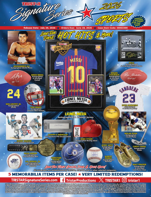 2026 Tristar Signature Series Sports Case