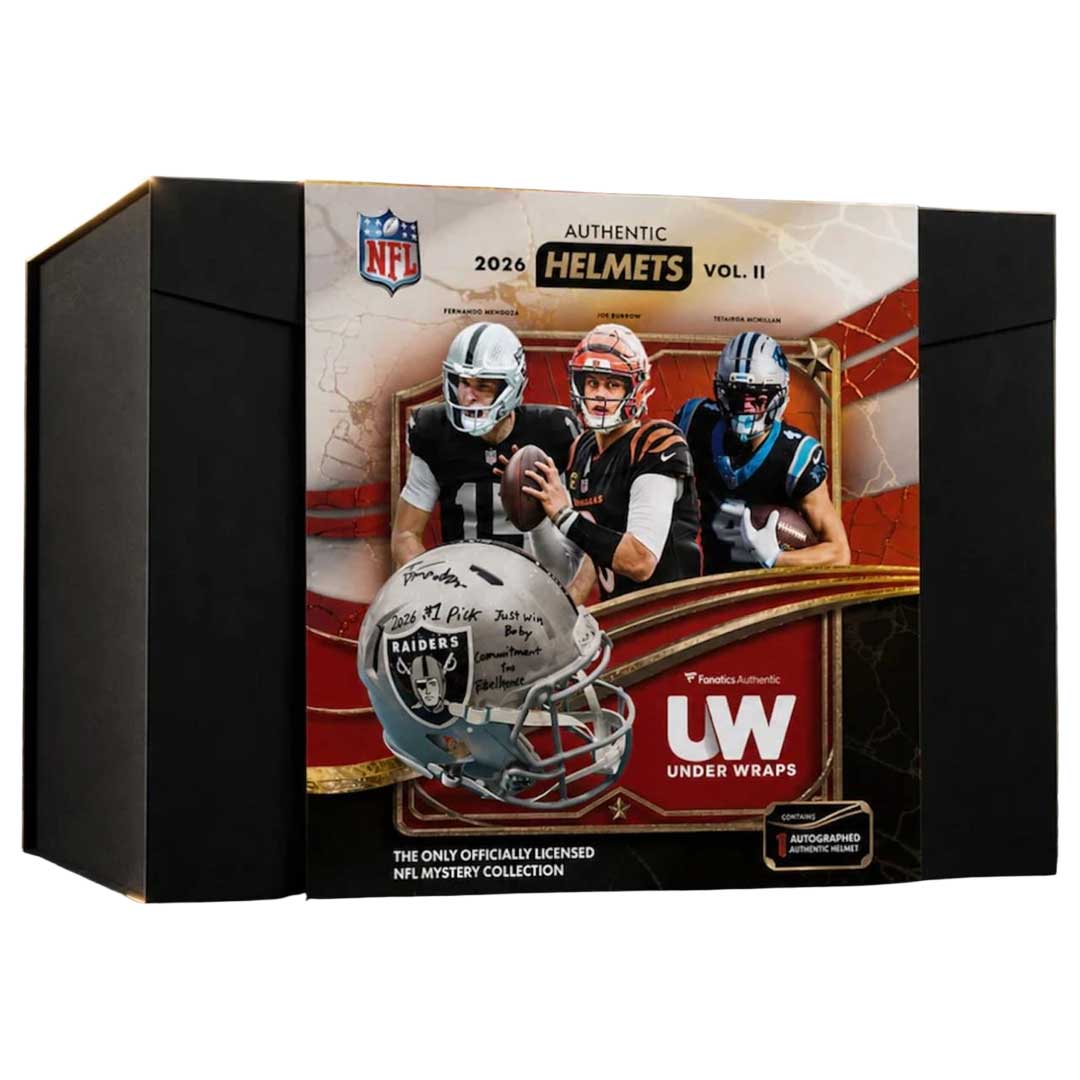  2026 Under Wraps Authentic Helmets Vol. II Box