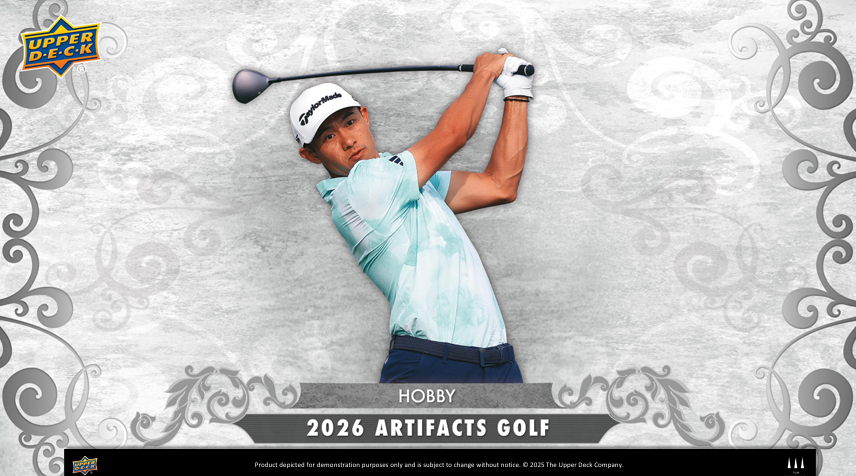 2026 Upper Deck Artifacts Golf Hobby Pack
