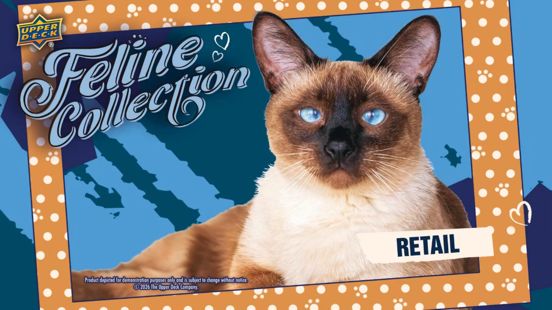 2026 Upper Deck Feline Collection Blaster Box