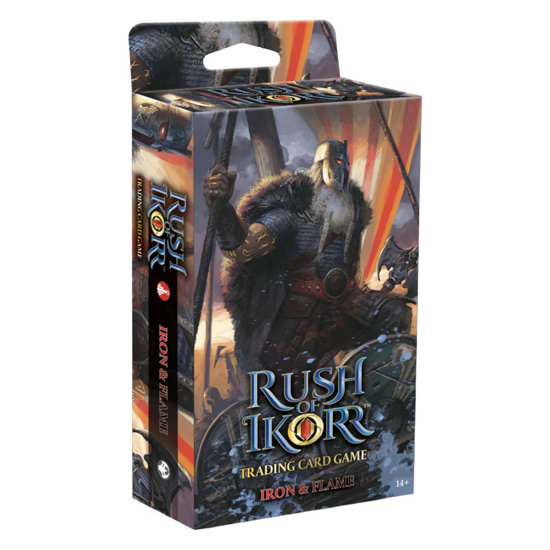 2026 Upper Deck Rush of Ikorr Iron & Flame Structure 8-Deck Display Box