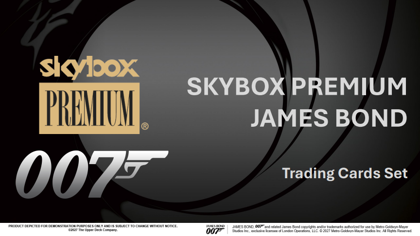 2026 Upper Deck Skybox Premium James Bond Hobby 16-Box Case