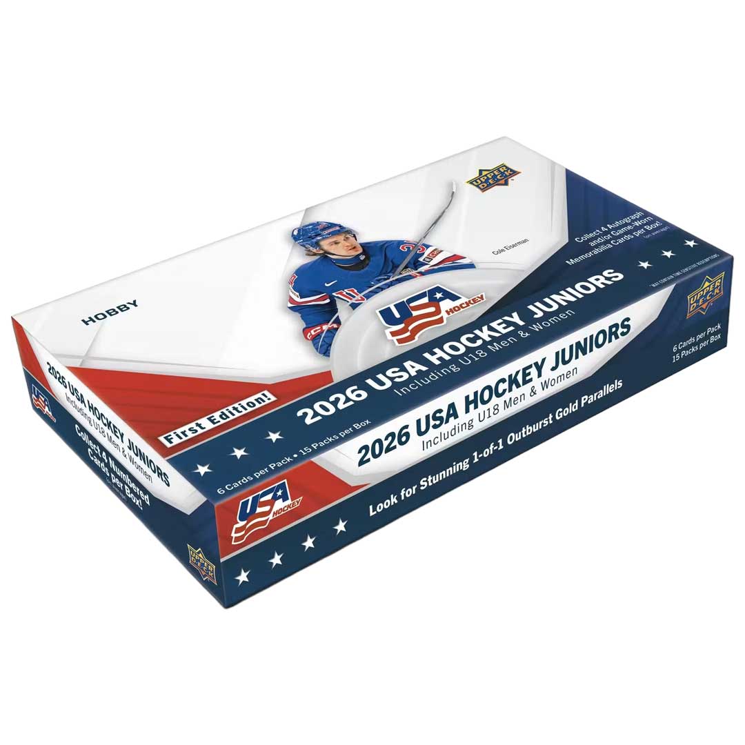 2026 Upper Deck Team USA Juniors Hockey Hobby Box