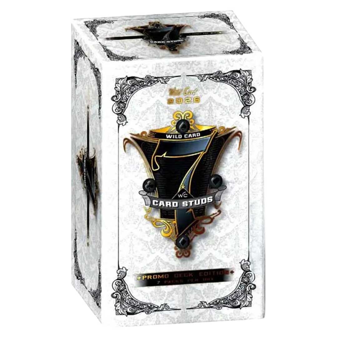 2026 Wild Card 7 Card Studs Promo Deck Edition Box
