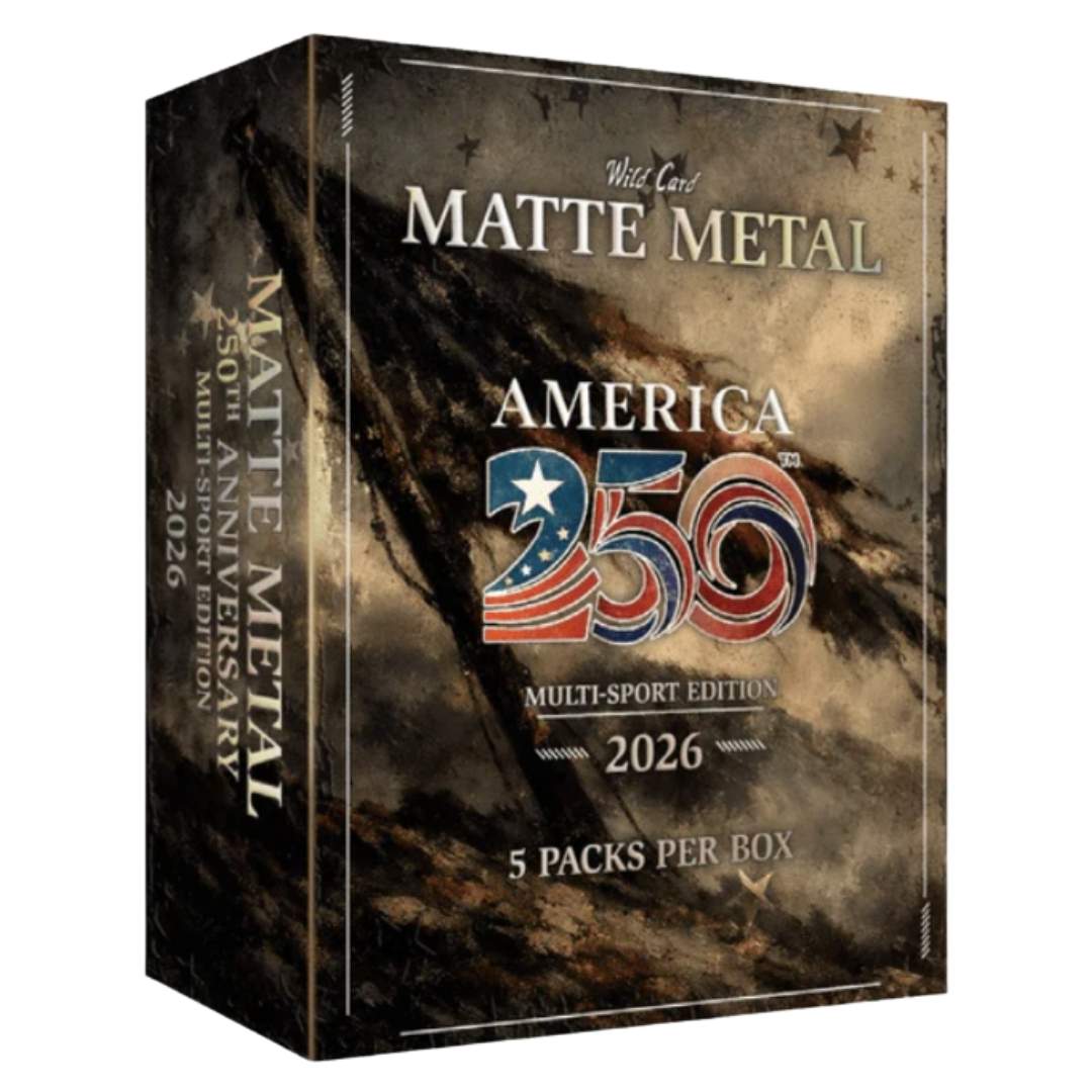 2026 Wild Card Matte Metal America 250 Multi-Sport Hobby Box