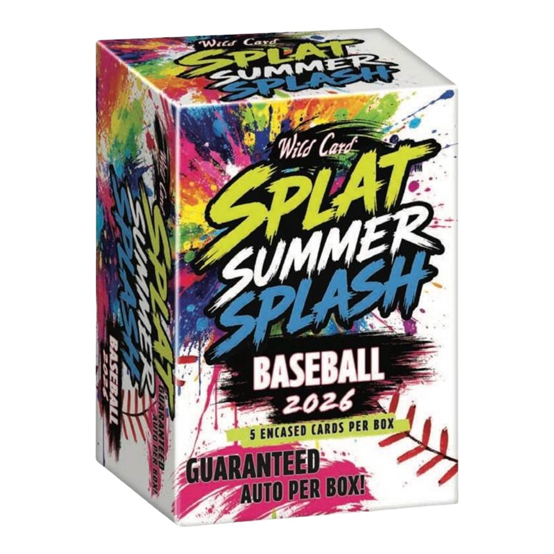 2026 Wild Card Splat Summer Splash Baseball Box