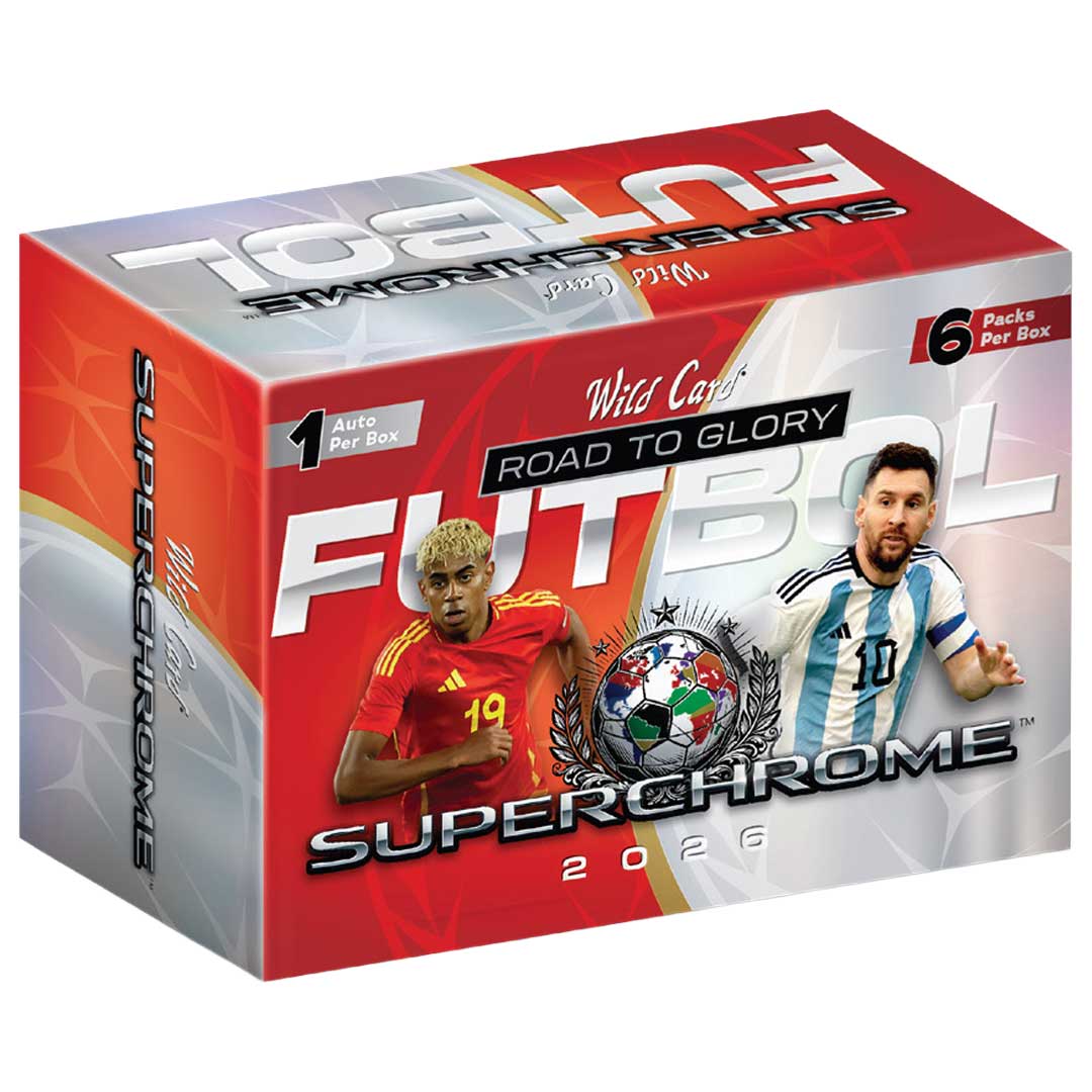 2026 Wild Card SuperChrome Soccer: Road To Glory Box