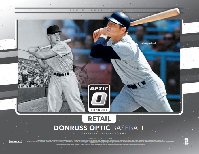 2017 Panini Donruss Optic Baseball Blaster Box