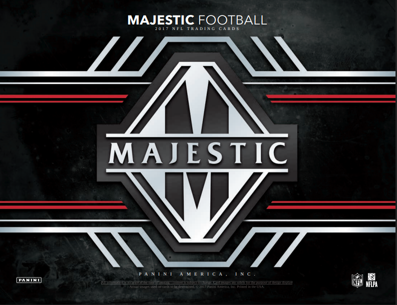 2017 Panini Majestic Football 5-Box Case