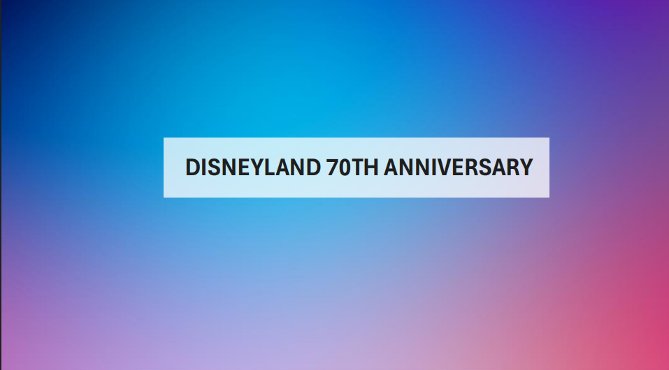 2025 Topps Disneyland 70th Anniversary Blaster Box
