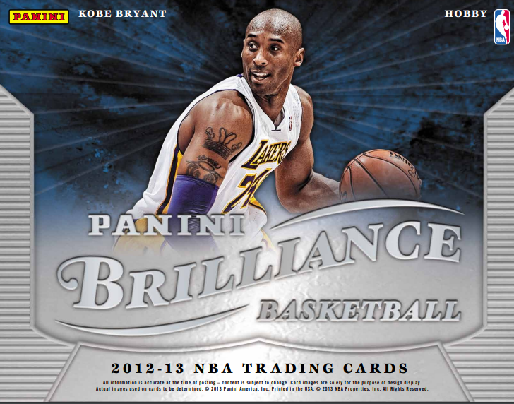 2012-13 Panini Brilliance Basketball Hobby Box