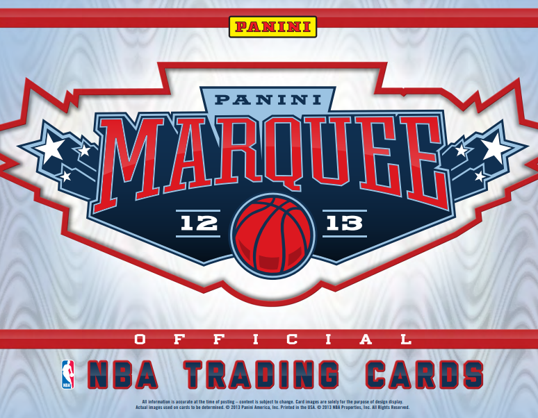2012-13 Panini Marquee Basketball Hobby Pack