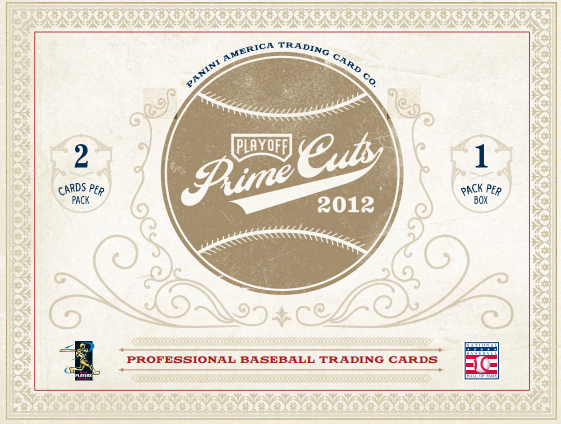 2012 Playoff Prime Cuts Baseball Hobby 5-Box Case