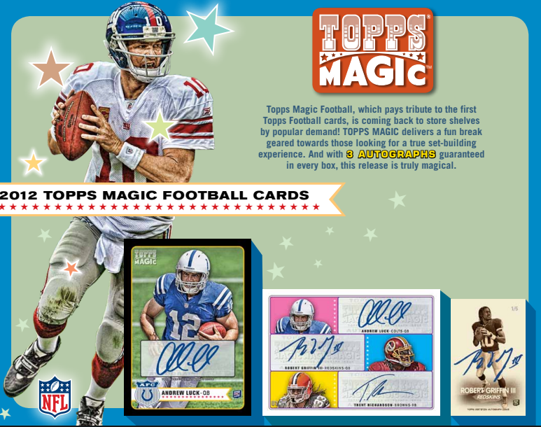 2012 Topps Magic Football Hobby Box