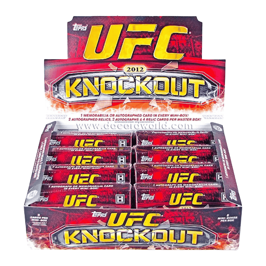 2012 Topps UFC Knockout Hobby Box