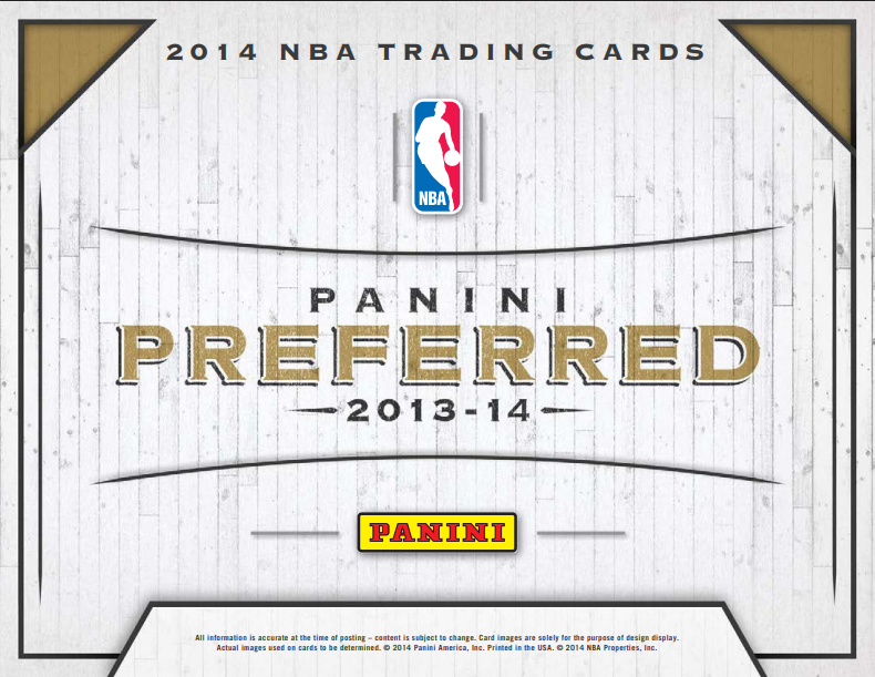 2013-14 Panini Preferred Basketball Hobby 10-Box Case