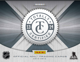 2013-14 Panini Totally Certified Hockey Hobby 12-Box Case