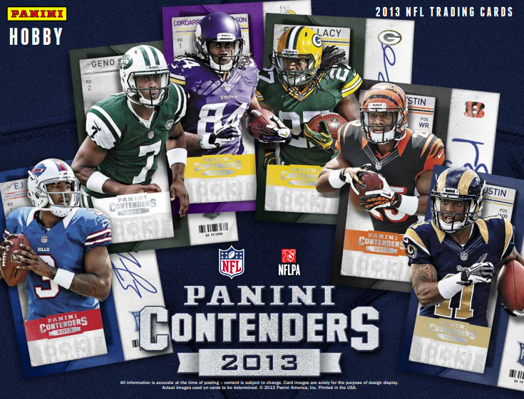 2013 Panini Contenders Football Hobby Pack