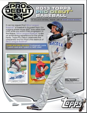 2013 Topps Pro Debut Baseball Hobby 12-Box Case