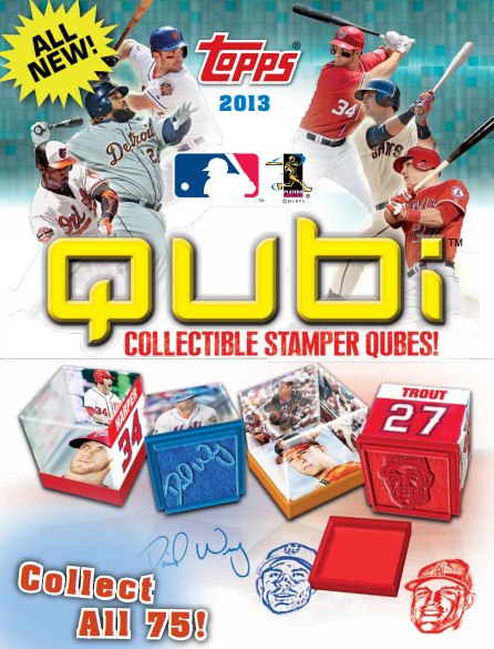 2013 Topps Qubi Baseball Stampers 12-Box Case