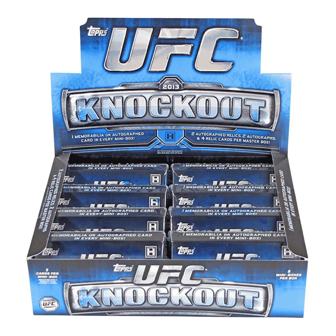 2013 Topps UFC Knockout Hobby Box