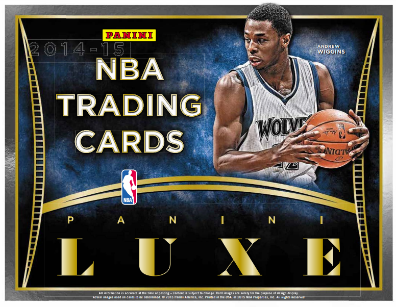 2014-15 Panini LUXE Basketball Hobby Box
