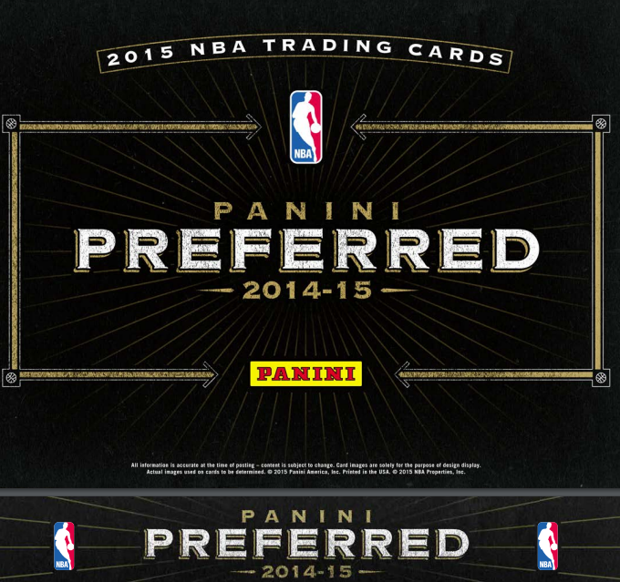 2014-15 Panini Preferred Basketball Hobby Box
