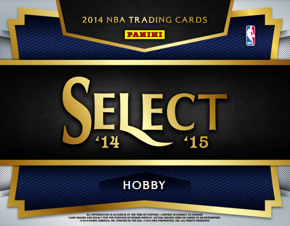 2014-15 Panini Select Basketball Hobby Box