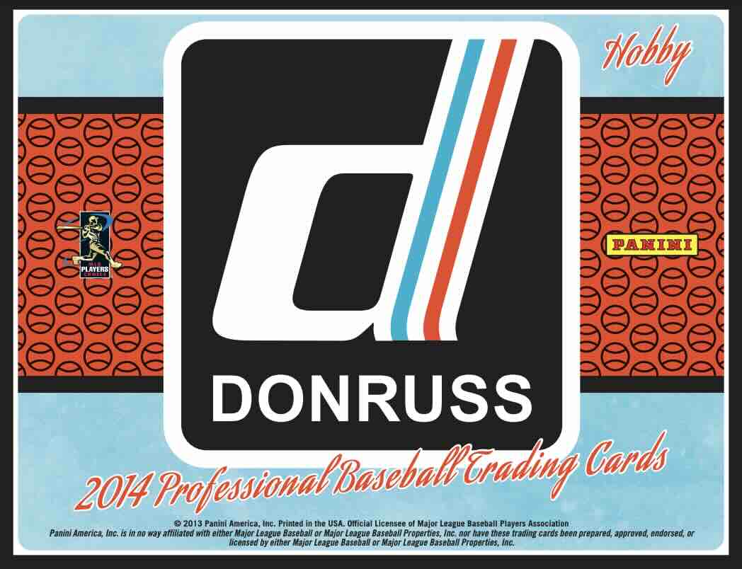 2014 Panini Donruss Baseball Hobby Box