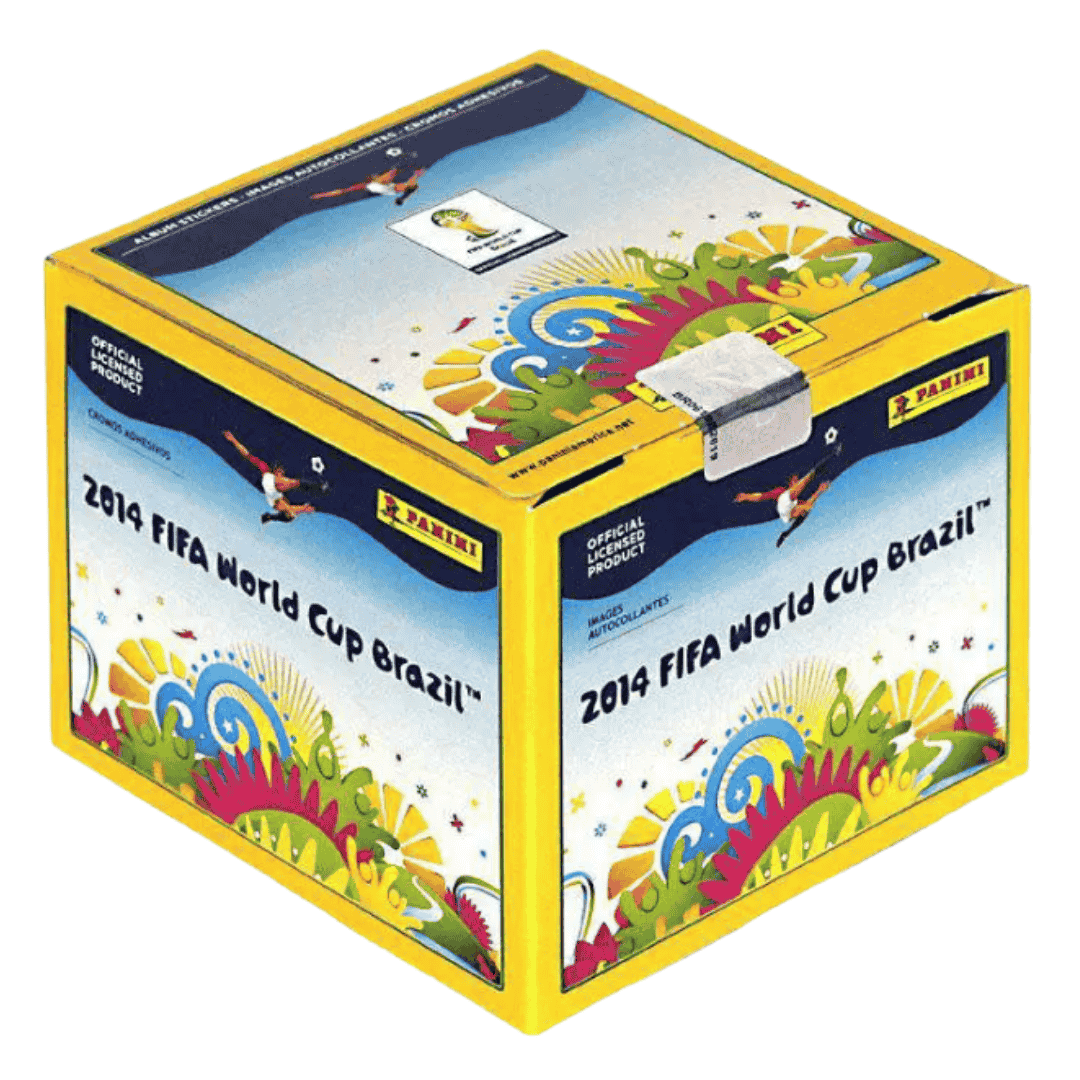 2014 Panini World Cup Soccer Stickers Box
